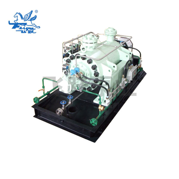 Double shell multi-stage pump (drum or self balancing)