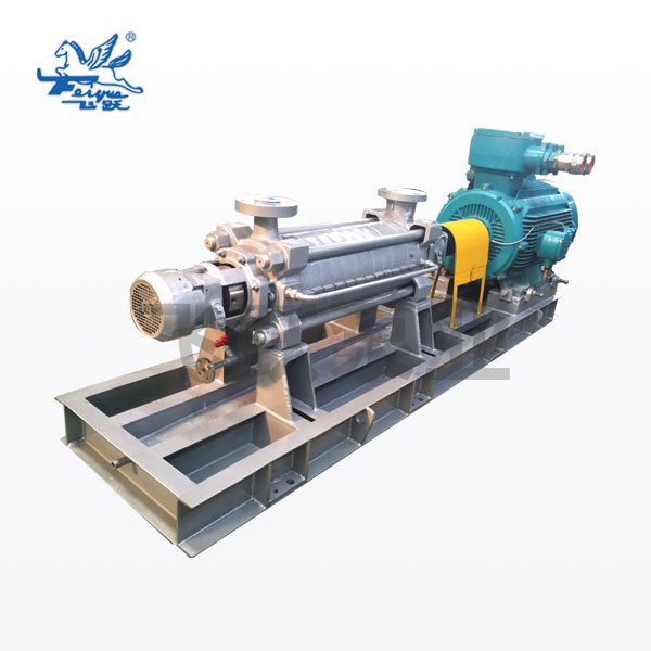 Segmented multi-stage pump (drum or self balancing)