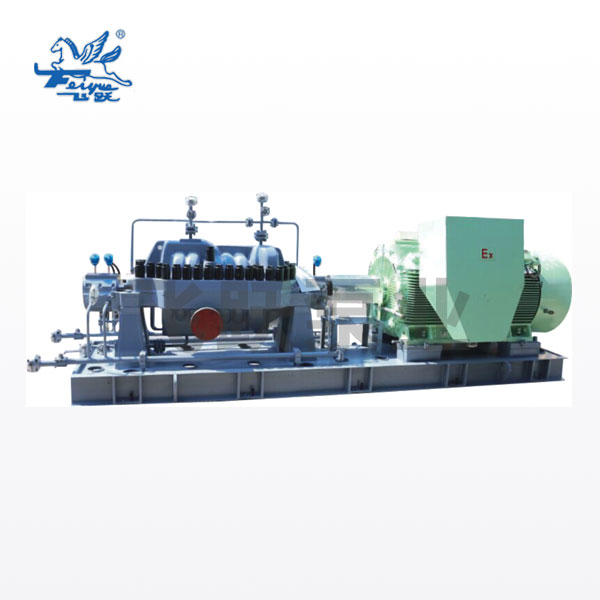 Axial sectional multi-stage pump