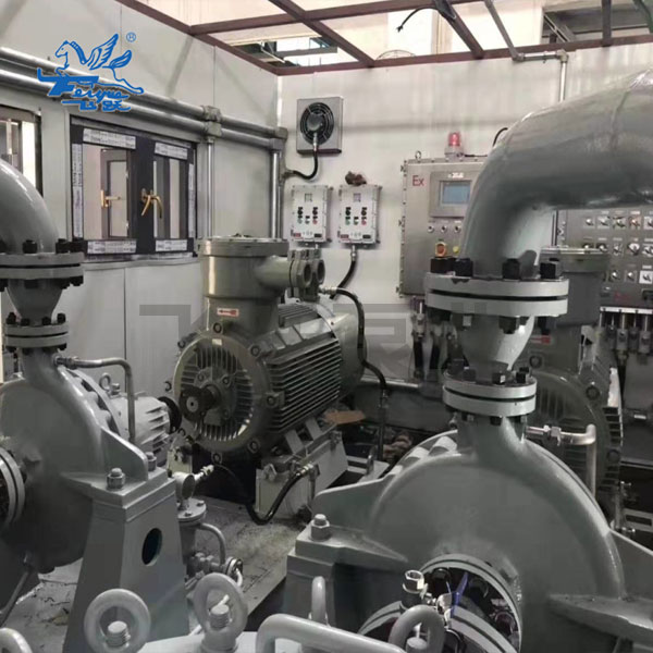 Centrifugal pump pry installation