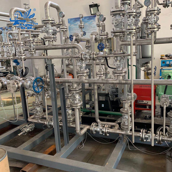 Centrifugal pump pry installation