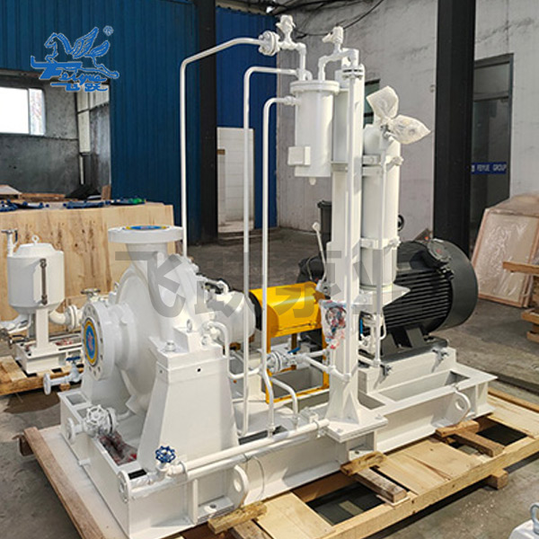 High temperature hot water pump