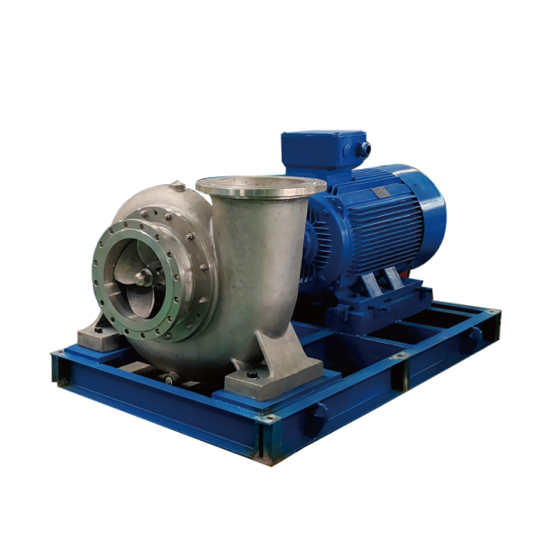 Chemical mixed flow pump