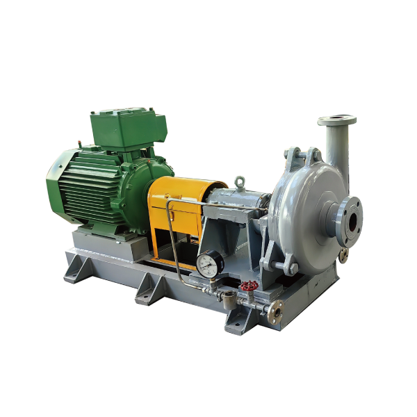Single volute slurry pump