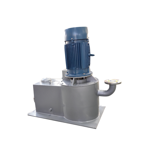 Vertical unsealed self controlled self-priming pump
