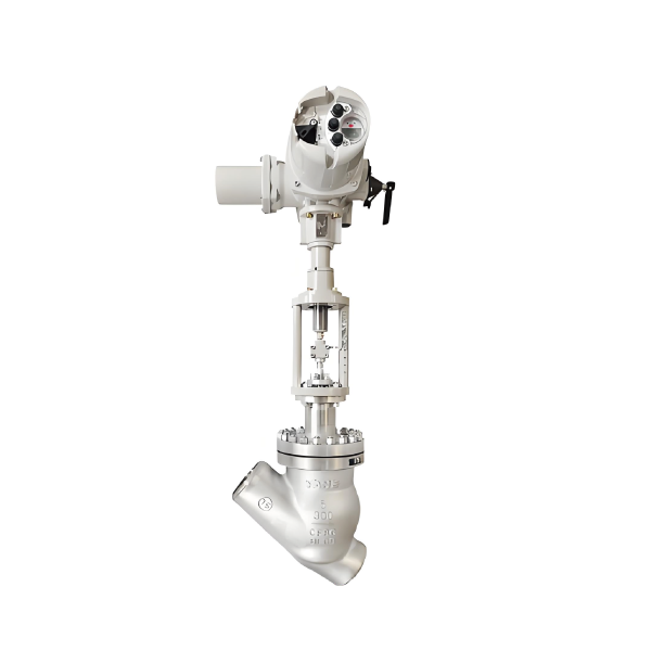 Electric molten salt regulating valve