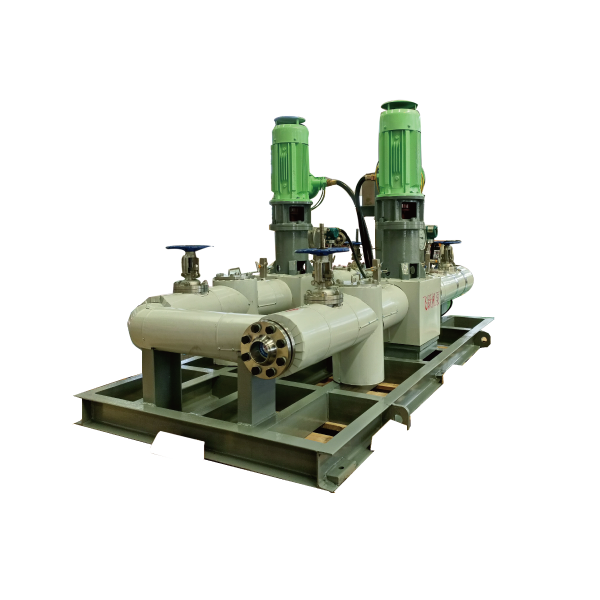 Vertical pipeline pump pry